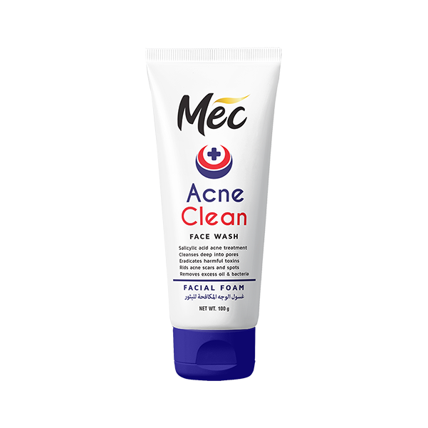 Mec Whitening & Acne Face Wash 100 ml Bundle