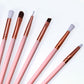 12 Pcs Embroz Makeup Brushes