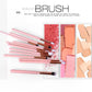 12 Pcs Embroz Makeup Brushes