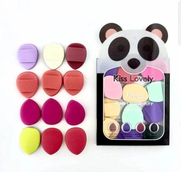 12pcs-mini-finger-powder-puff-set-air-cushion-sponge-concealer-foundation-makeup-1-flyingcart.pk