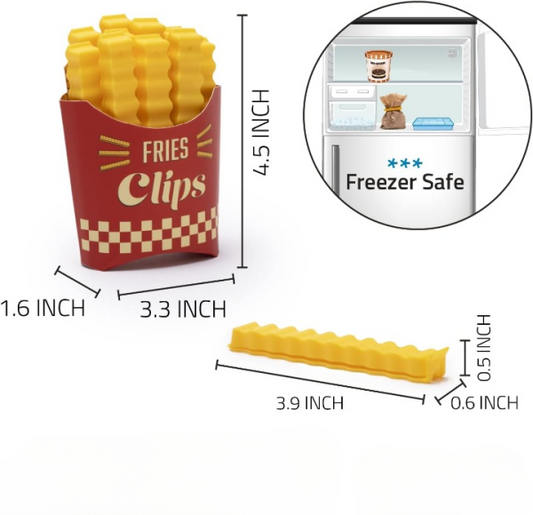 12pcs-set-creative-french-fries-bag-sealer-with-holder-fridge-magnet-bag-clips-food-seal-clip-keep-fresh-snack-sealing-clamp-1-flyingcar.pk