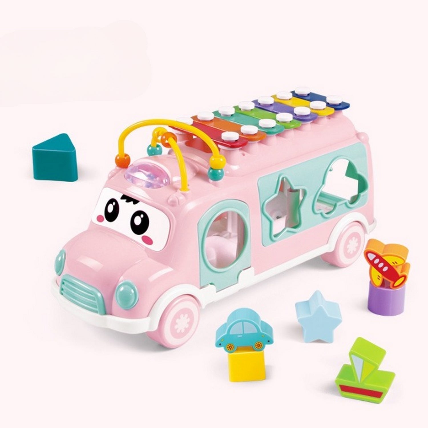 Xylophone Bus Music Instrument Toy - FlyingCart.pk