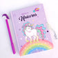 Unicorn Diary with Stationery - FlyingCart.pk