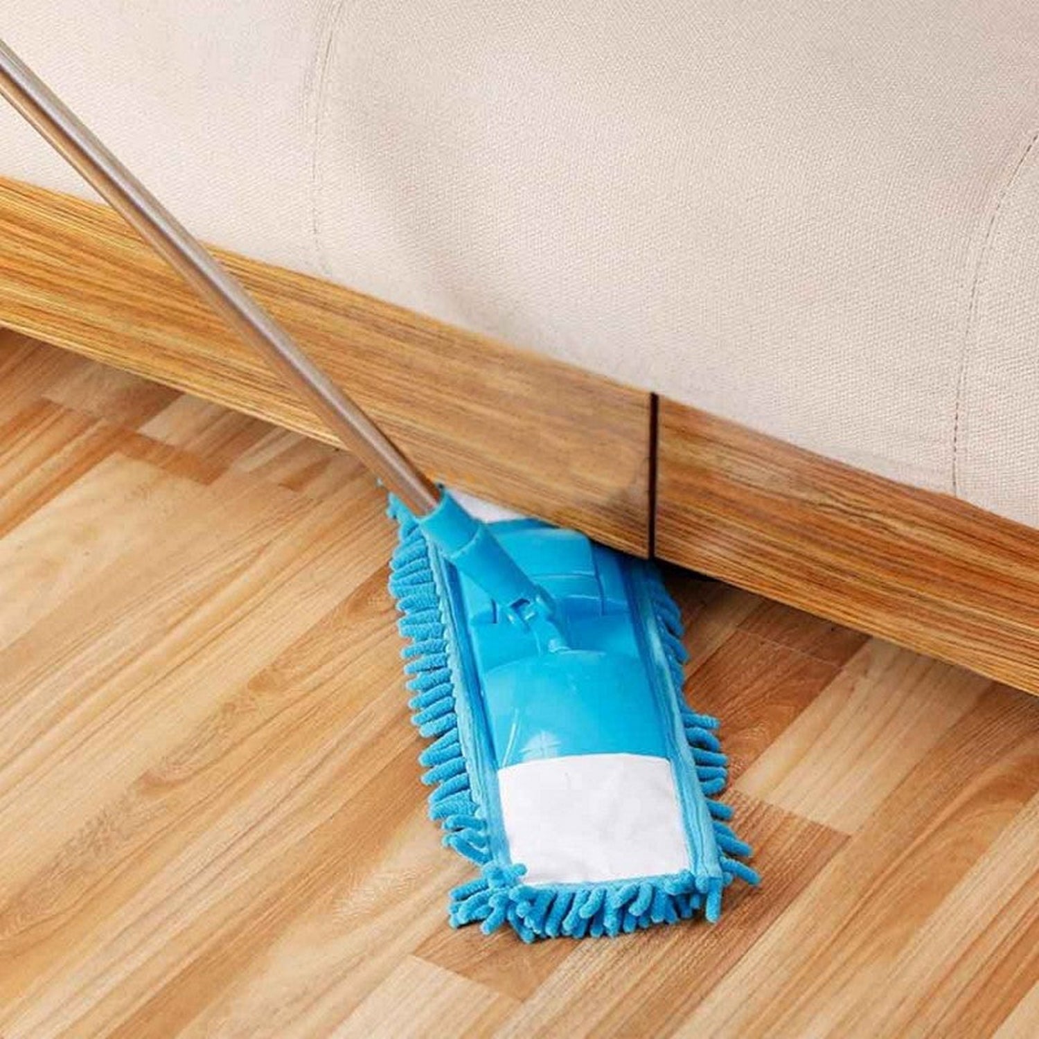 Flat Microfiber Floor Cleaning Mop - FlyingCart.pk