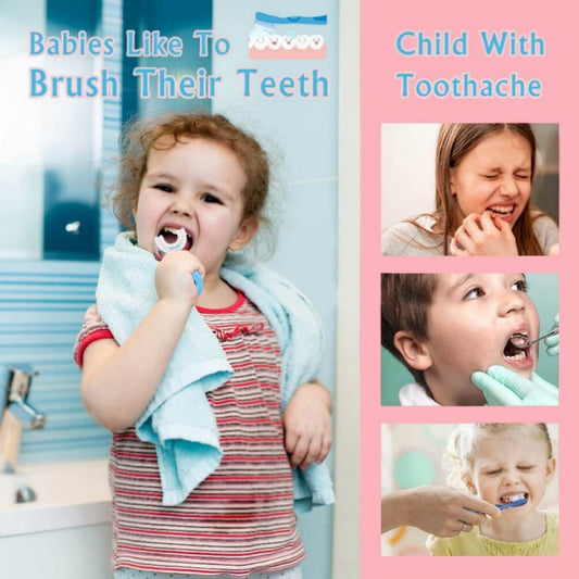 Baby Toothbrush Children's Teeth Cleaning Brush - FlyingCart.pk