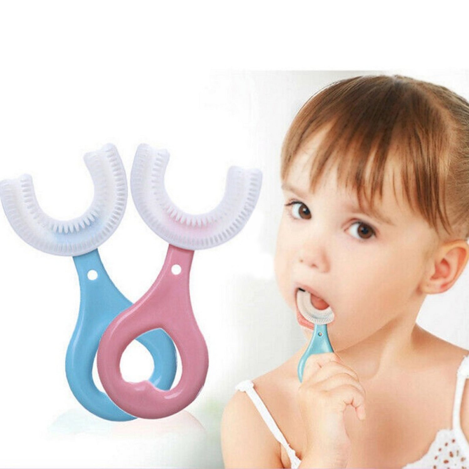 Baby Toothbrush Children's Teeth Cleaning Brush - FlyingCart.pk