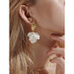 Glamorous Floral Petal Dangle Earrings - FlyingCart.pk