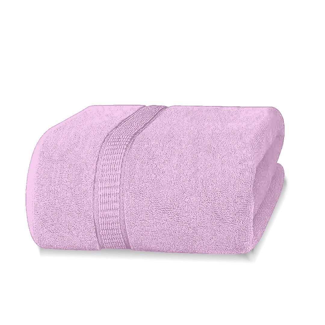 Pink Bath Towel- FlyingCart.pk