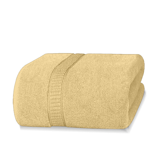 Beige Bath Towel - FlyingCart.pk