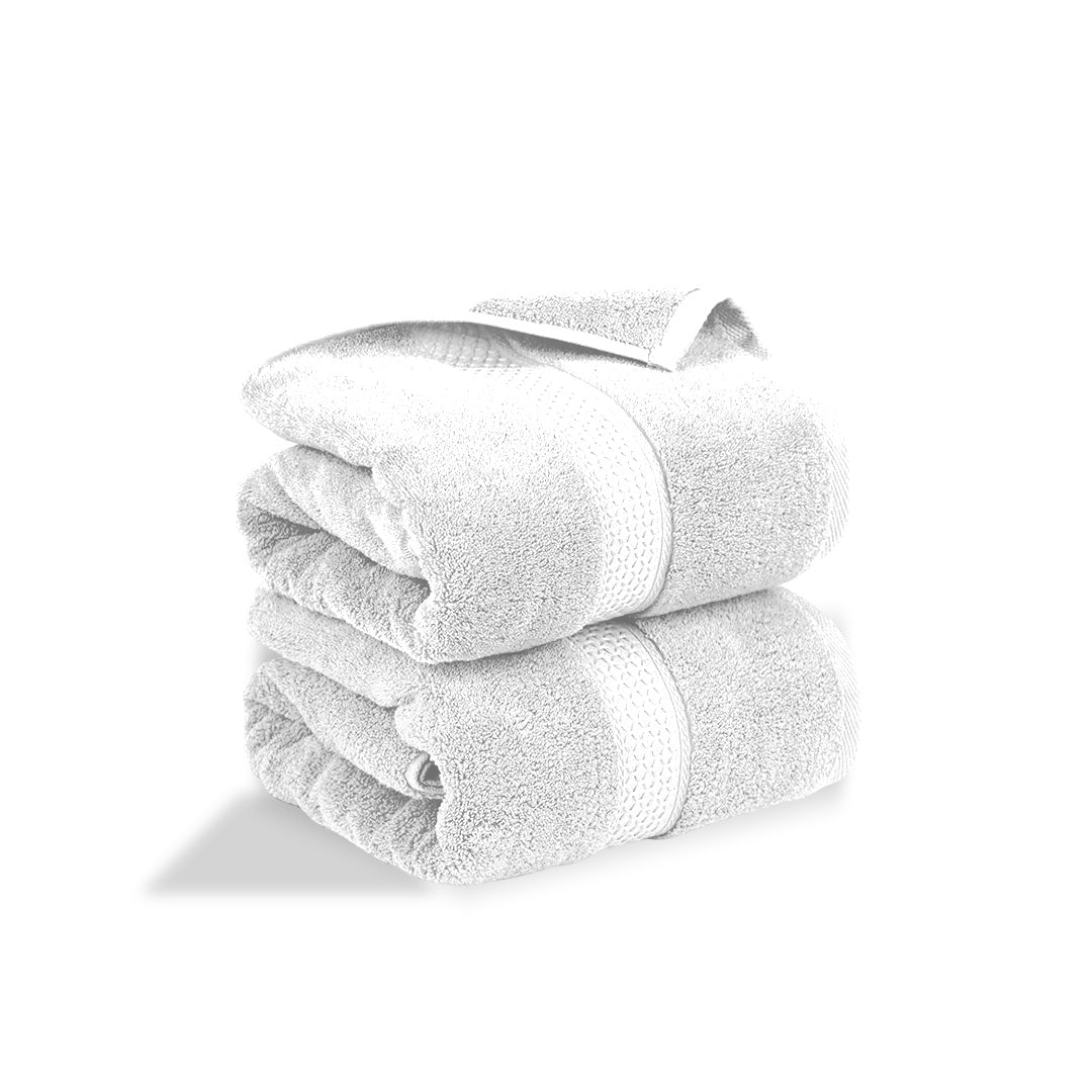 White Bath Towel- FlyingCart.pk