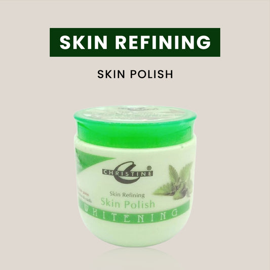 Christine Whitening Skin Polish Jar (Mint Extracts) - FlyingCart.pk