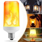 LED Flame Effect Light Bulb -FlyingCart.pk