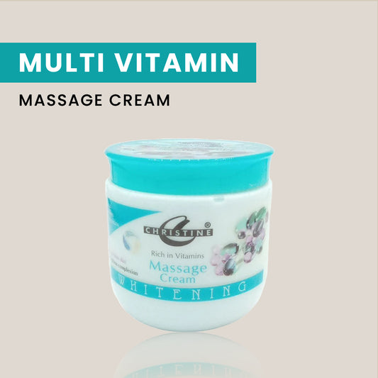 Christine Whitening Massage Cream Jar (Multi Vitamin) - FlyingCart.pk