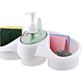 3-in-1 Soap Dispenser and Sponge Holder-FlyingCart.pk