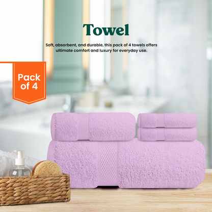 Pink Towel Set- FlyingCart.pk