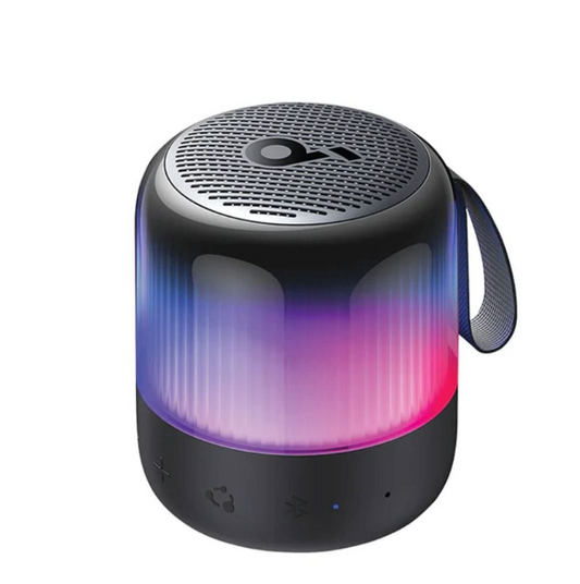 Soundcore Glow Mini Portable Bluetooth Speaker Black-FlyingCart.pk