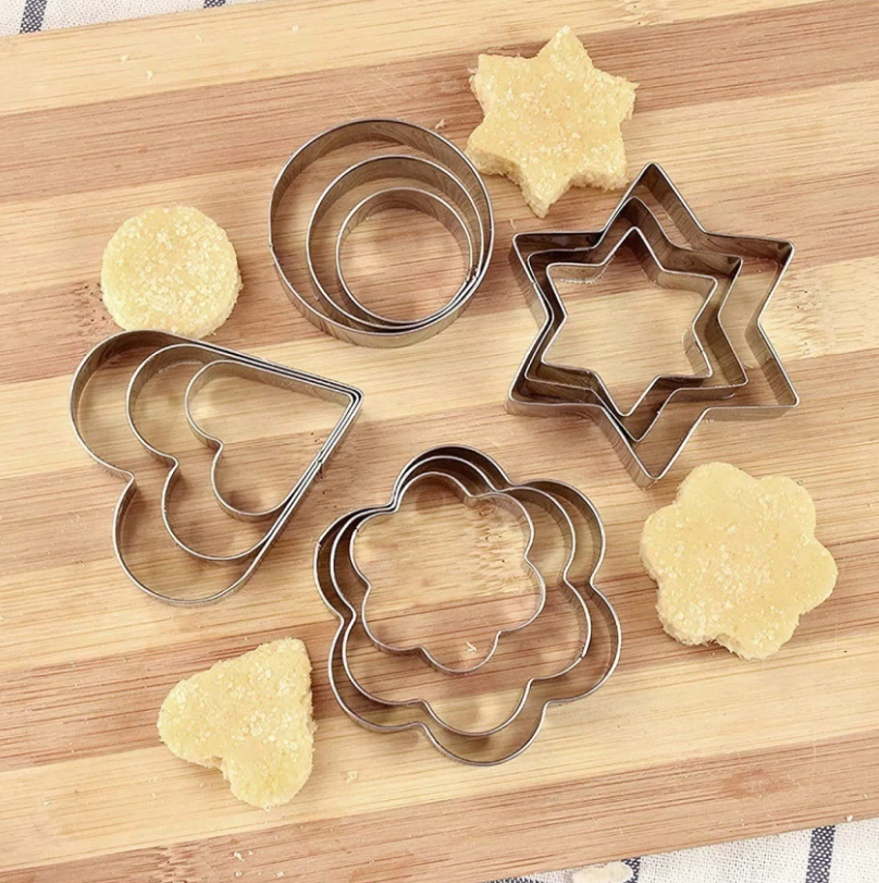 Cookies Cutter (12 pcs set)-FlyingCart.pk