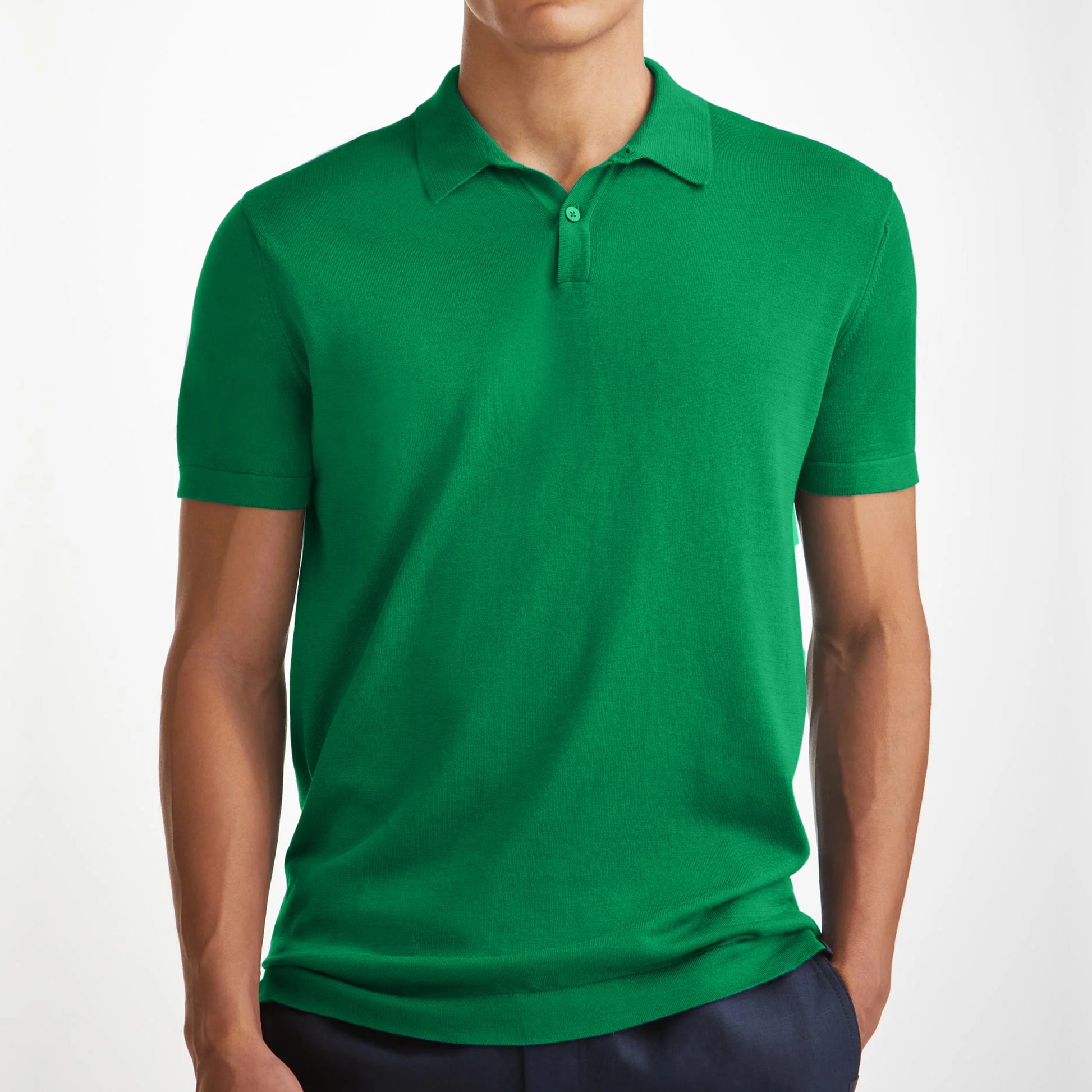 Knorr Green Classy Soft Polo Shirts for Men-FlyingCart.pk