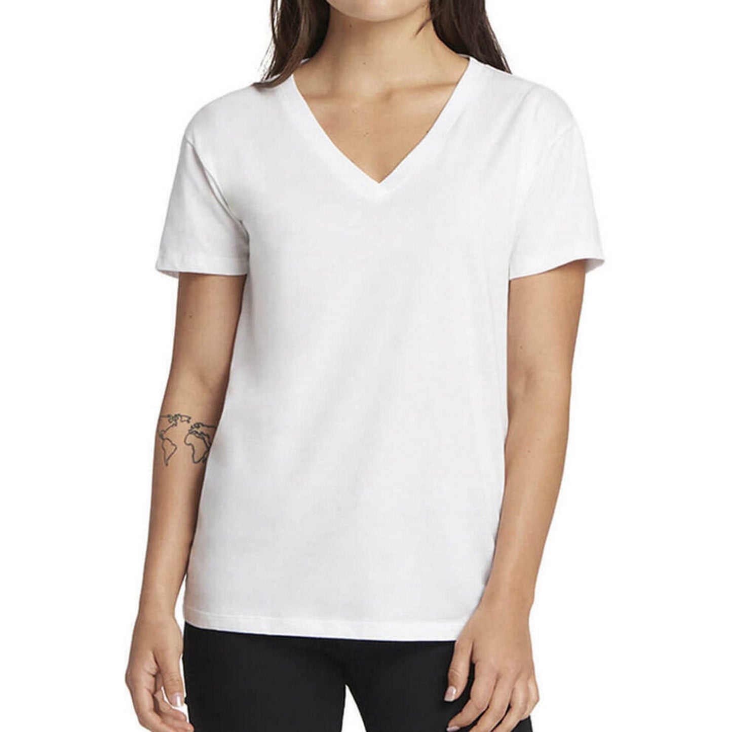 Stylish V-Neck Tee Women - FlyingCart.pk