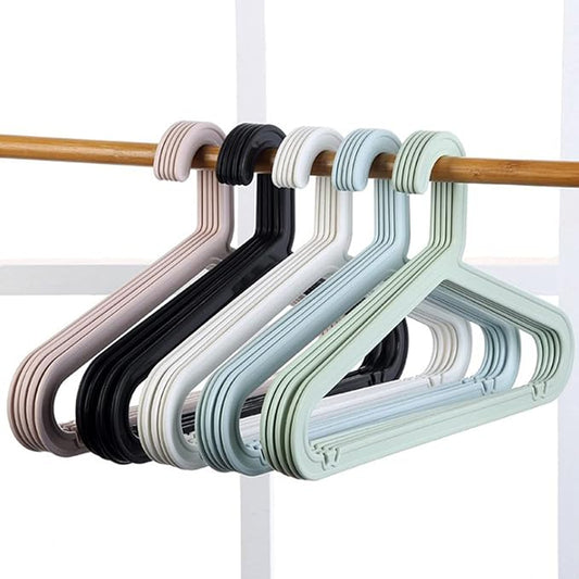 Pack of 6 Multi Purpose Durable Clothes Hangers-FlyingCart.pk