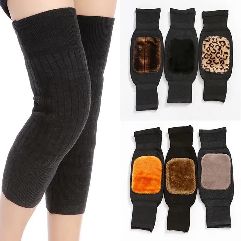 Winter Woolen thermal knee warmers-FlyingCart.pk