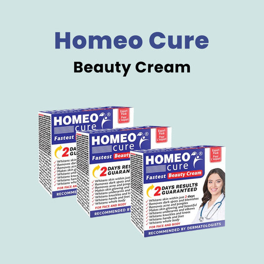 Homeo Cure Beauty Cream Pack of 3 - FlyingCart.pk