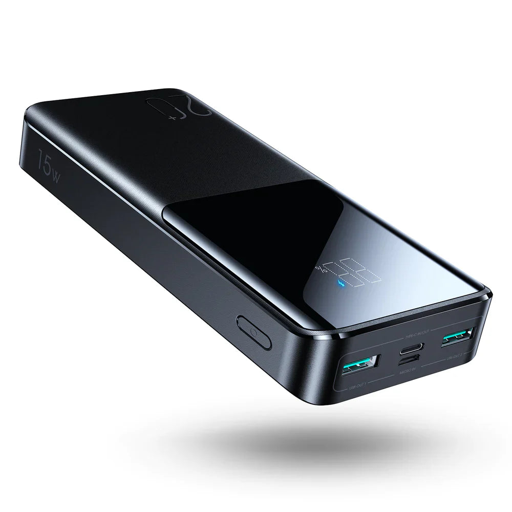 JOYROOM JR-T013 10000mAh Power Bank With Large Digital Display - FlyingCart.pk