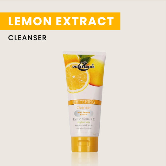 Christine Whitening Cleanser Tube (Lemon Extracts) - FlyingCart.pk