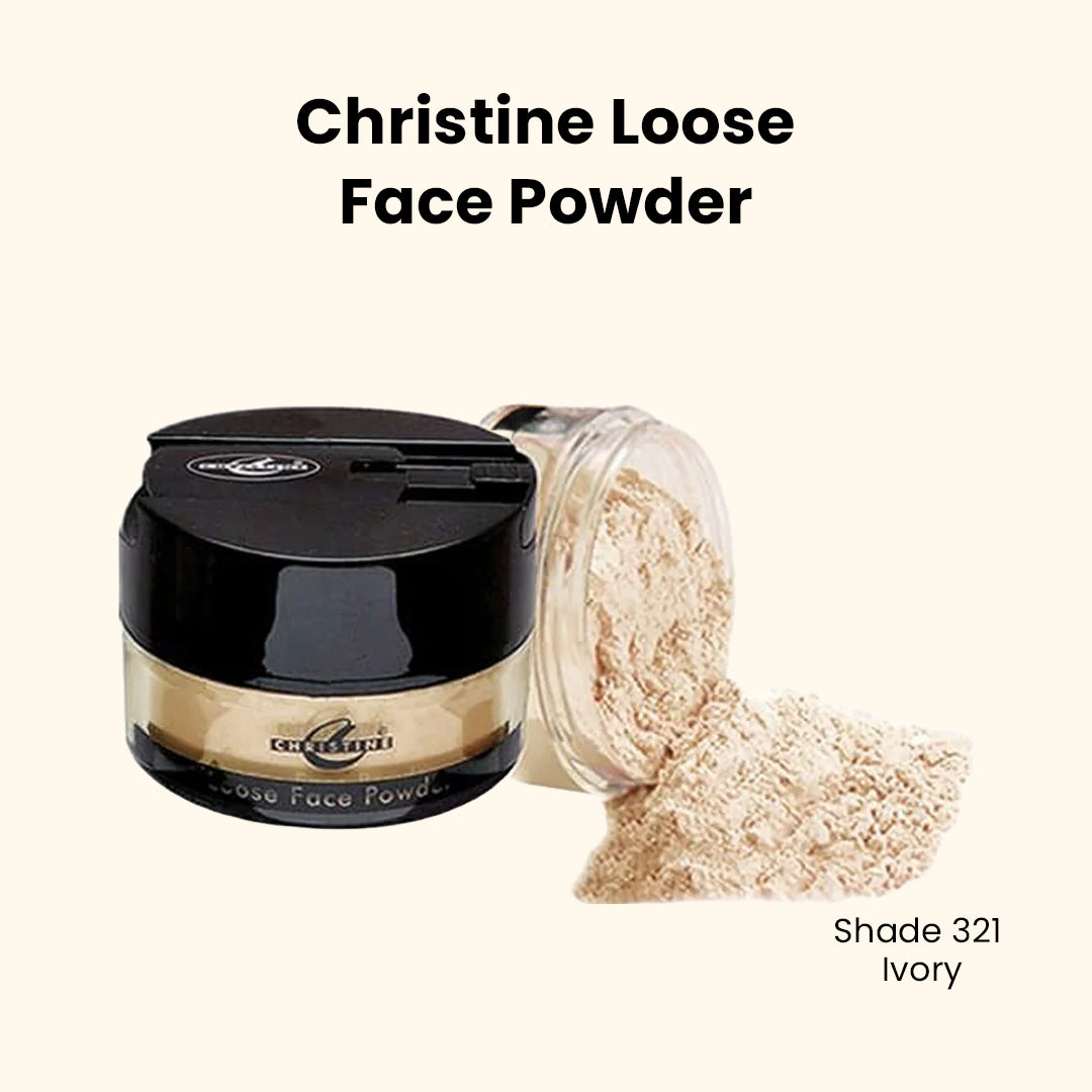 Christine Loose Face Powder – Shade 321 Ivory - FlyingCart.pk