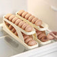 2-Tier Automatic Rolling Egg Holder for Fridge-FlyingCart.pk