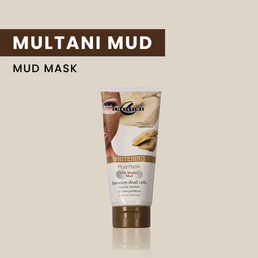 Christine Whitening Clay Mask Tube (Multani Mud) - FlyingCart.pk