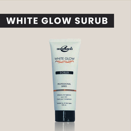 Christine White Glow Scrub Tube 150ml - FlyingCart.pk