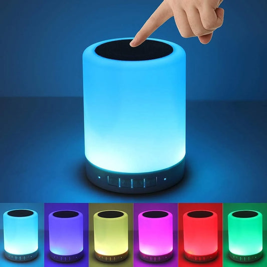 Night Light Bluetooth Speaker - FlyingCart.pk