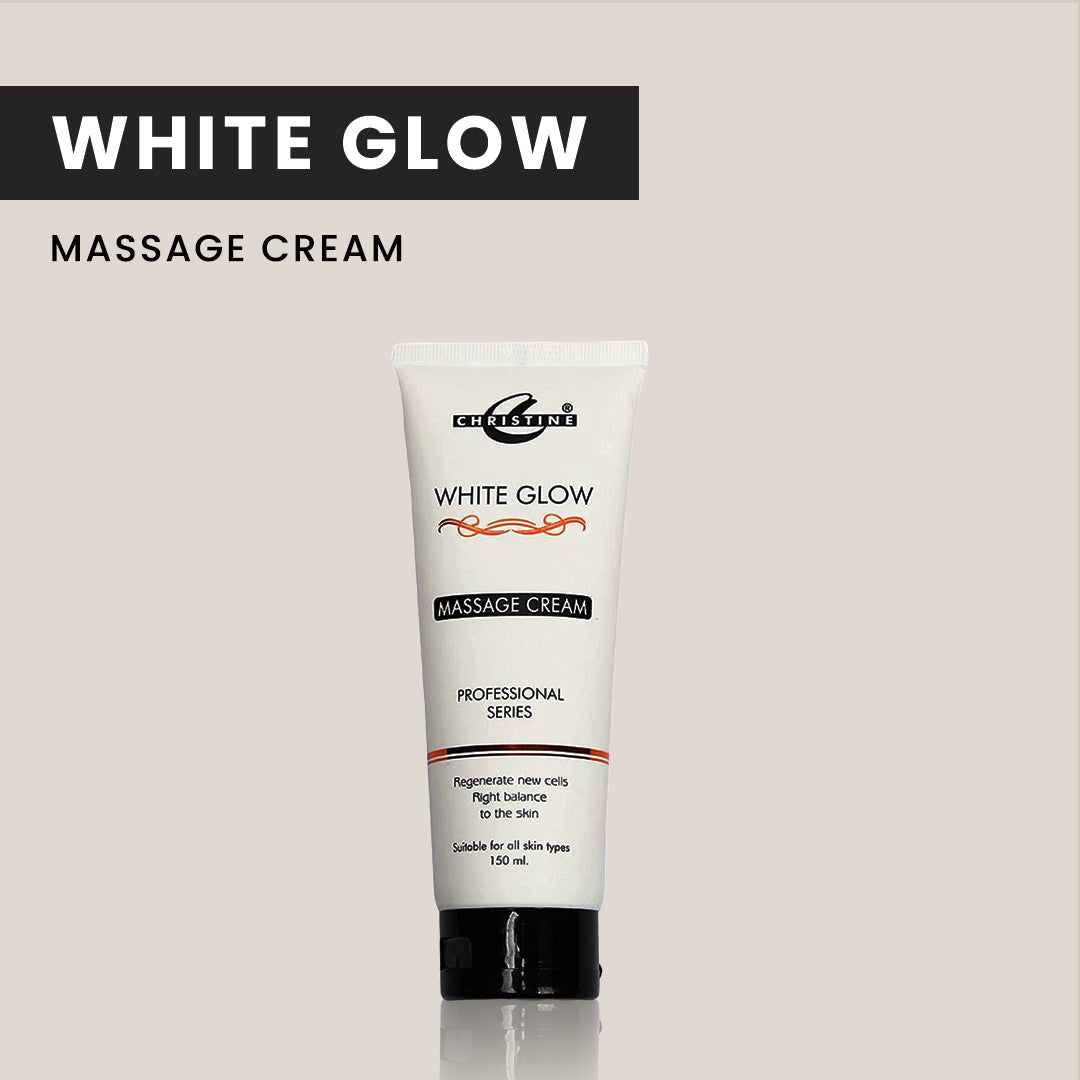 Christine White Glow Massage Cream  Tube 150ml - FlyingCart.pk