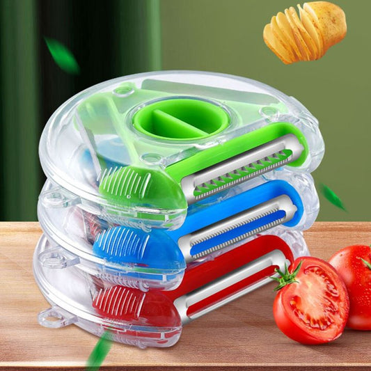 3 in 1 Multi-Functional Round Peeler-FlyingCart.pk