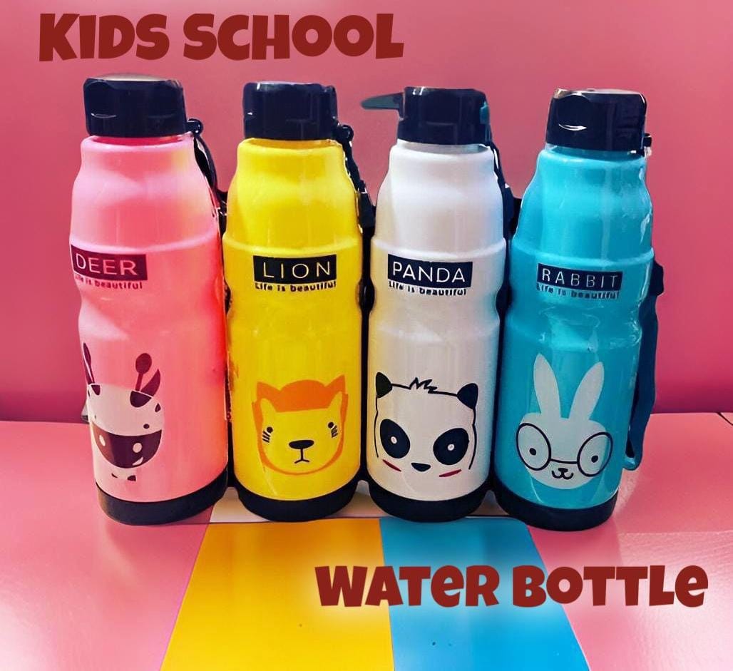 Panda Kids Commando Water Bottle-FlyingCart.pk