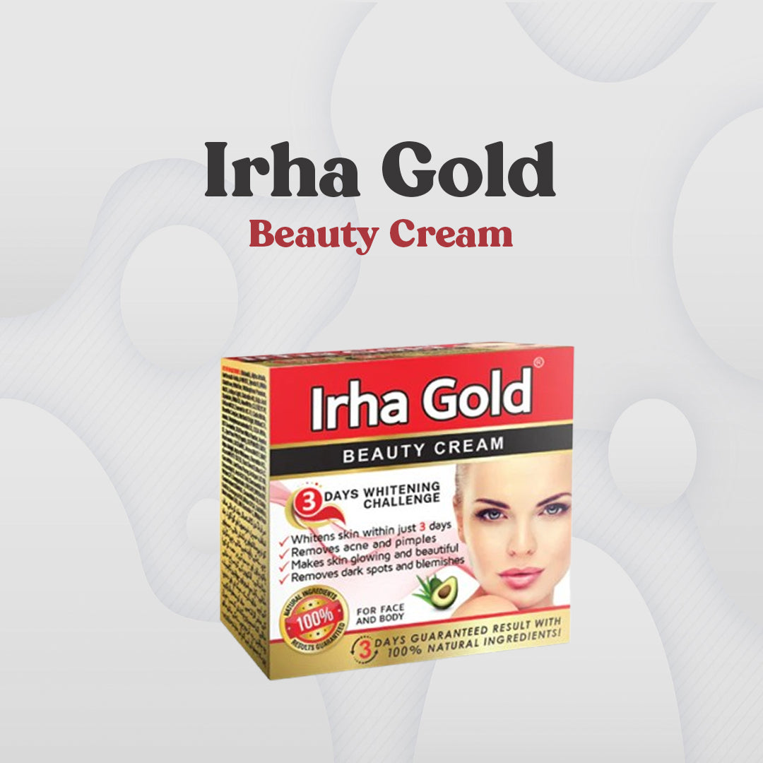 Irha Gold Beauty Cream Pack Of 1 - FlyingCart.pk