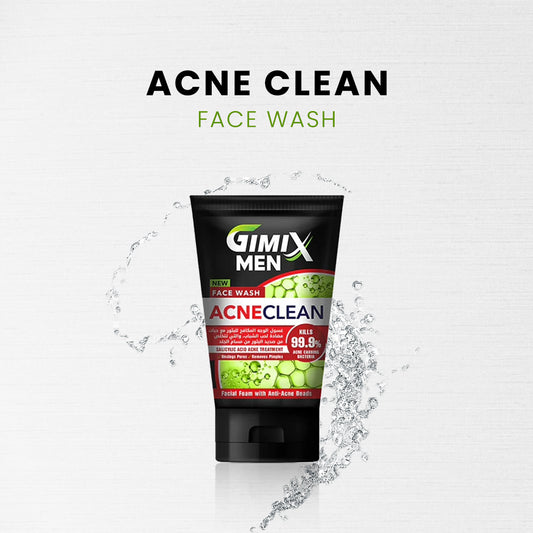 Gimix Men Acne Clean Face Wash 100ml - FlyingCart.pk