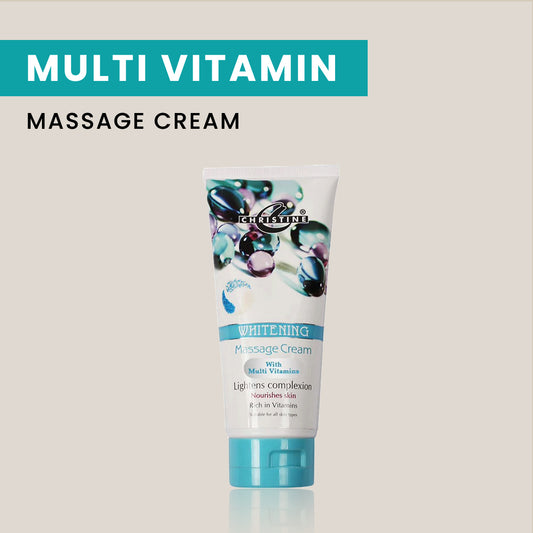 Christine Whitening Massage Cream Tube (Multi Vitamin) - FlyingCart.pk