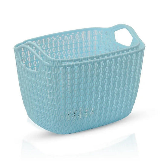 Multi purpose Lace Handy Basket Flexible Storage Basket - FlyingCart.pk