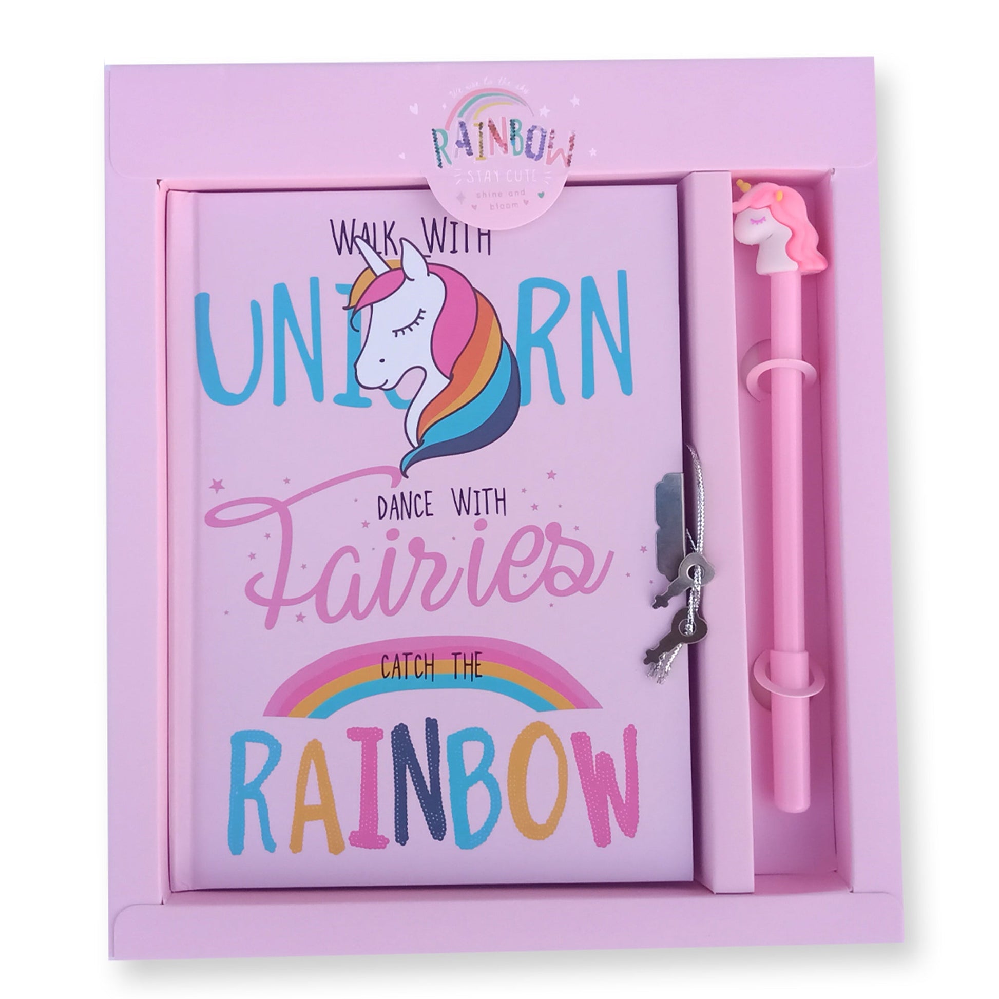 Unicorn Diary with Stationery - FlyingCart.pk