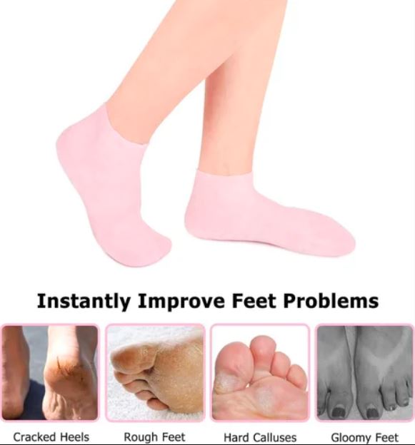 1 Pair Silicone Jelly Socks - Flyingcart.pk