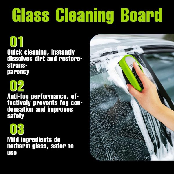 1pc Oil Film Brush 2.0 – Clear Vision Windshield & Glass Cleaner - Flyingcart.pk