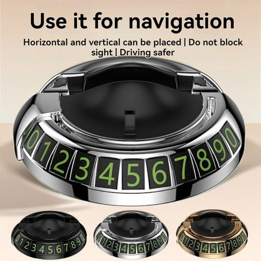 2 In 1 Dashboard Car Phone Holder with Navigation Bracket – 360° Rotation - Flyingcart.pk