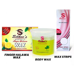 Herbal Finger Halawa & Lemon Body Wax (275GM) With Wax Strips