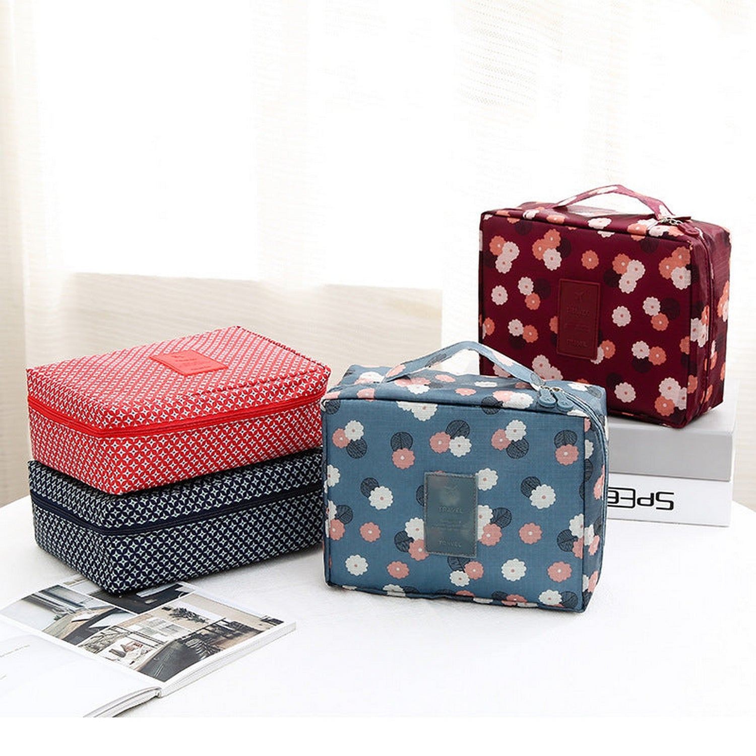Cosmetic Storage Travel Organizer Bag Waterproof Portable - FlyingCart.pk