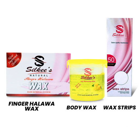 Natural Finger Halawa & Lemon Body Wax (175GM) With Wax Strips - FlyingCart.pk