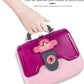 24 Pcs Girls Beauty Salon Toy Kit with Hairdryer, Comb & Cosmetic Bag