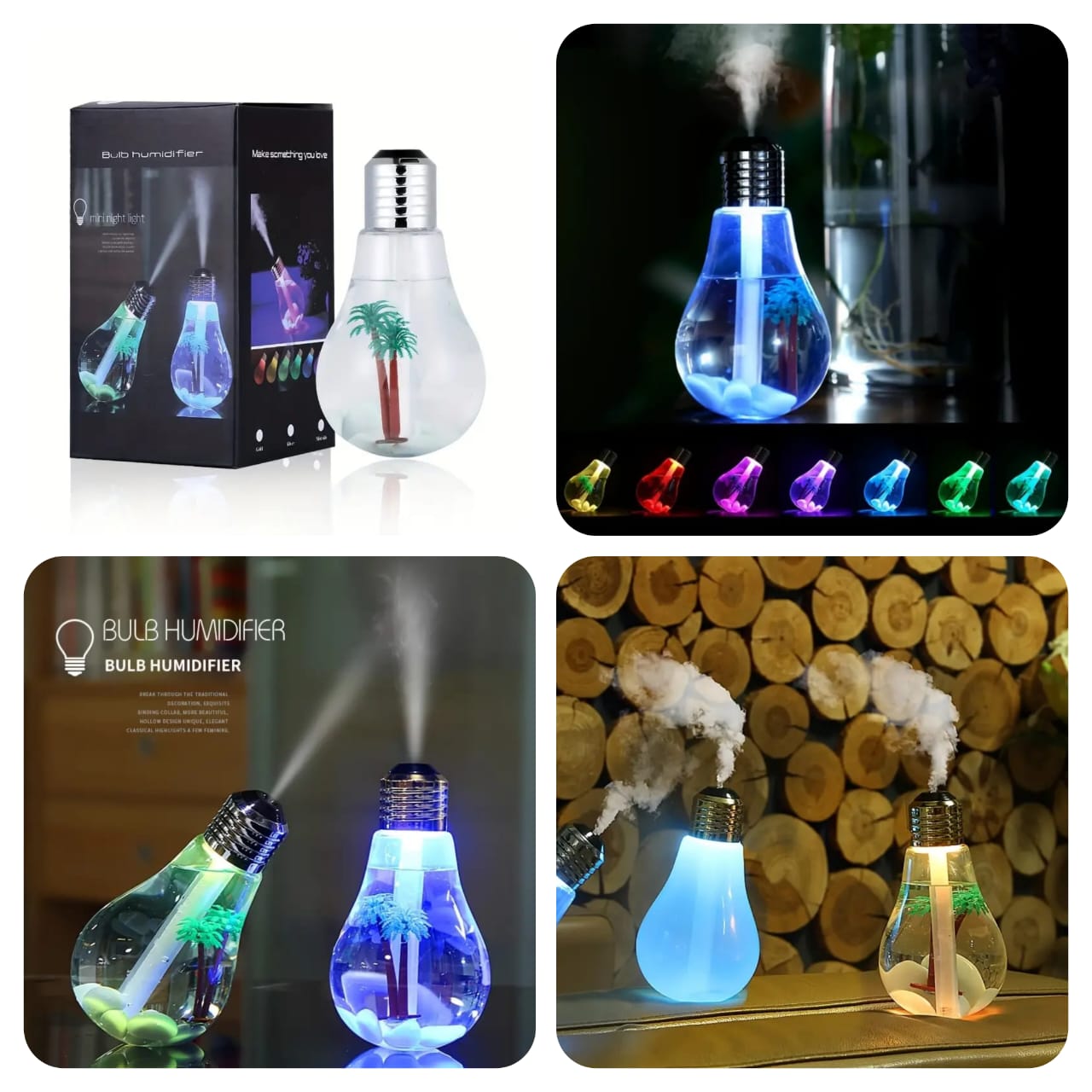 Ocean Bulb USB Humidifier-FlyingCart.pk