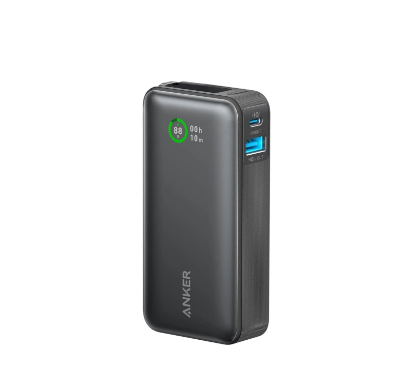 Nano Powerbank 10,000mah 30w Built In Usb C Cable Black-FlyingCart.pk